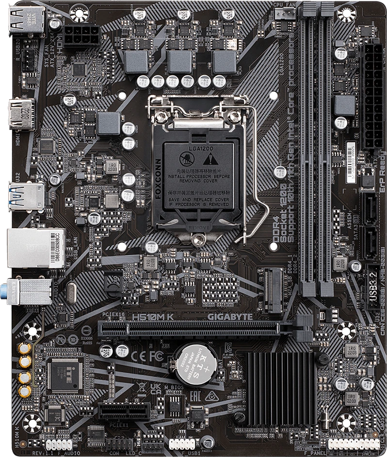 Gigabyte H510M K (Rev. 1.1)
